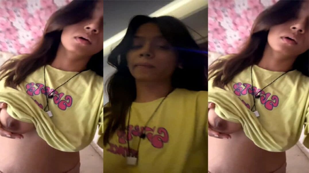 Tattooed Sexy Indian Girlfriend Shows Off