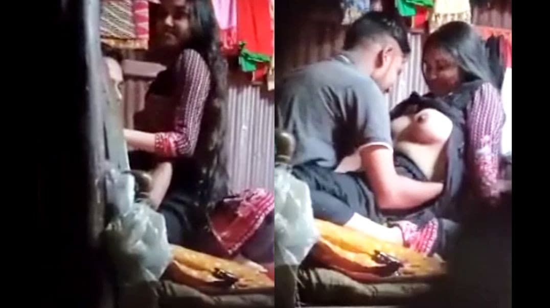 Desi Teen Girl Secretly Sucking Her Lover's Cock in His Room
