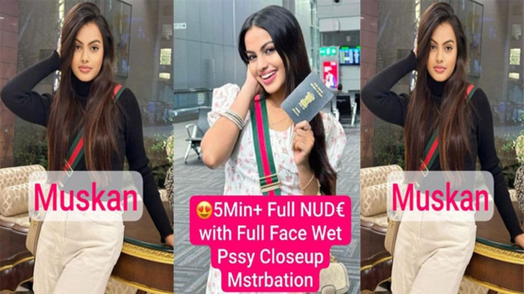 Muskan Beautiful Insta Queen – Latest Most Paid Premium Strip – Full Nude with Full Face