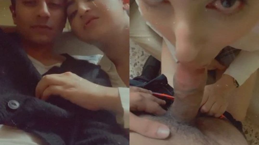 Rich Lover's Girlfriend Gives Blowjob and Gets Her Pussy Licked