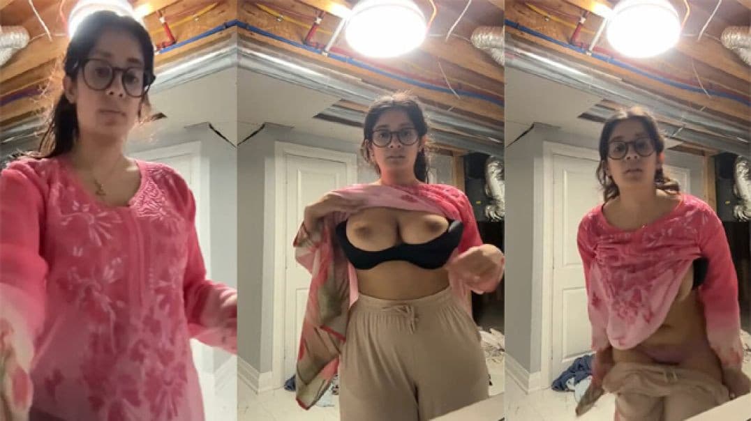 Gorgeous Pakistani Submissive Degraded Whore Wife with Body Writings Exposed