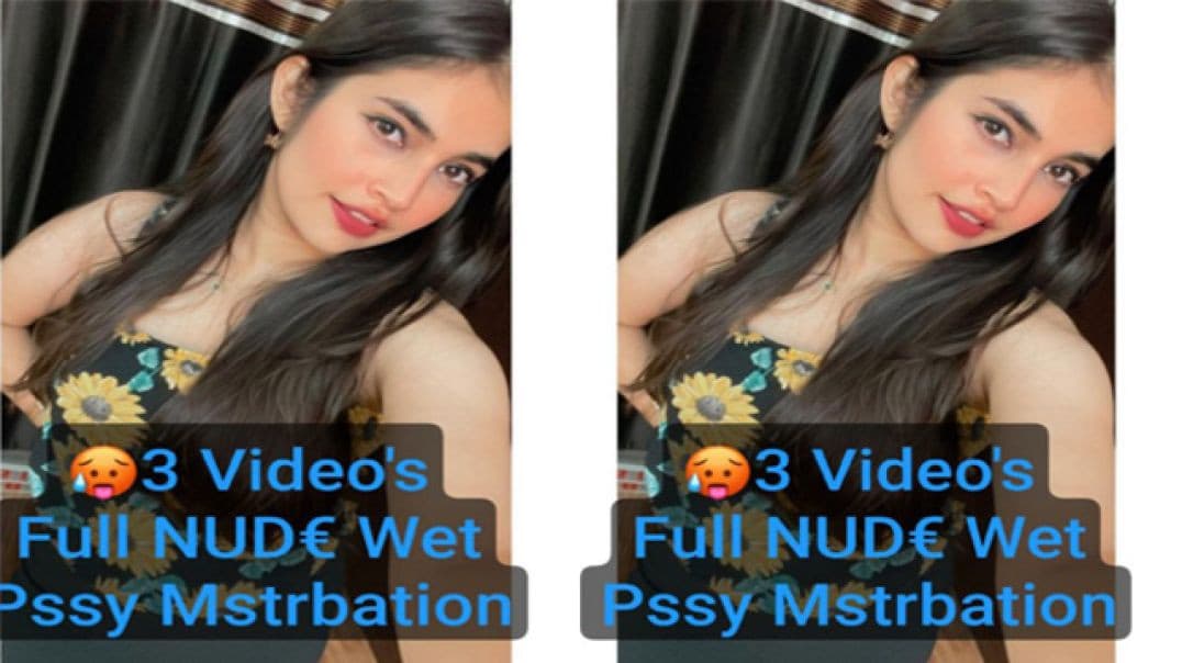 Cute Desi GF Panty Full Nude Stripping & Masturbation with Full Face For Long Distance Boyfriend