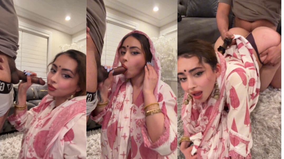 Ms. Sethi's New BG BBC Blowjob & Doggy Onlyfans Video