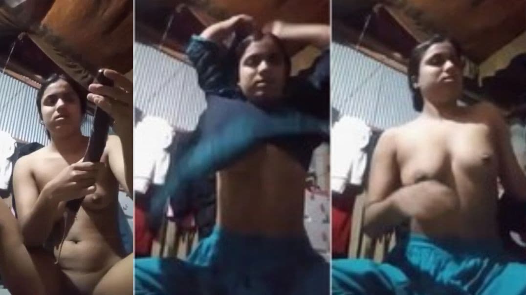 Horny Village Girl Masturbating