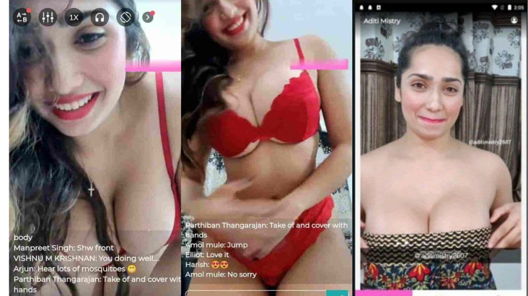 ADITI MISTRY EXCLUSIVE Boobs Bounce & Nipslip