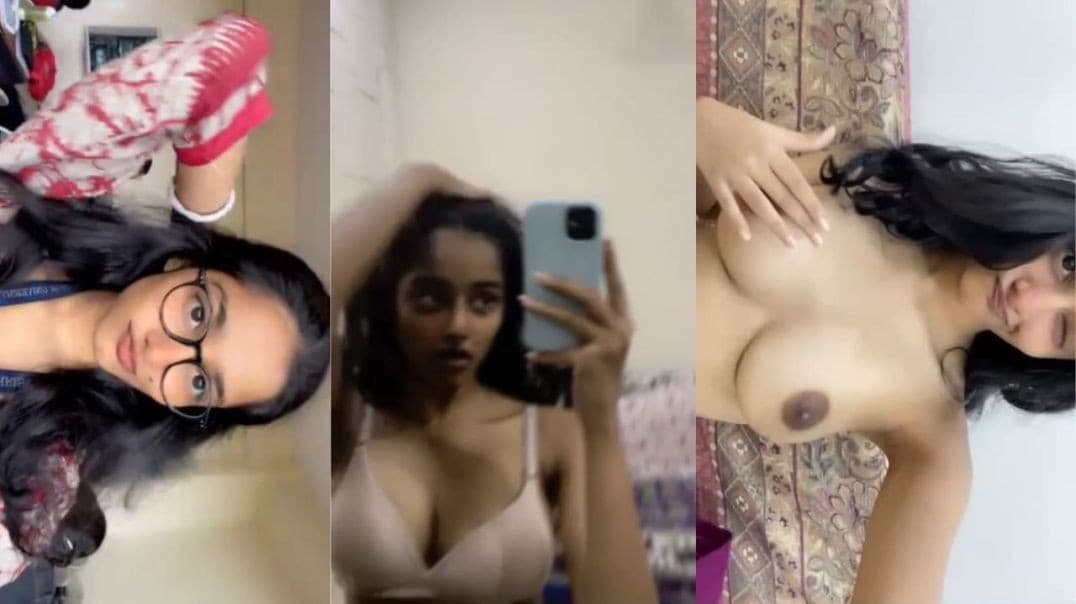 Beautiful Sneha Latest Exclusive Viral Video Teasing and Pressing Boobs with Full Face