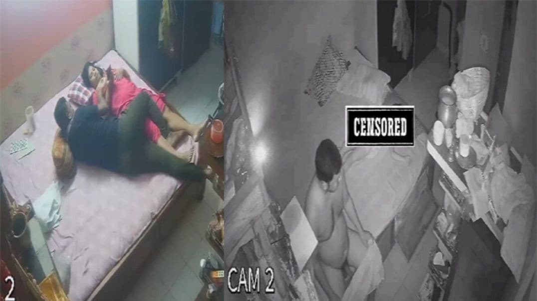 Married Couple Midnight Fuck Captured on CCTV