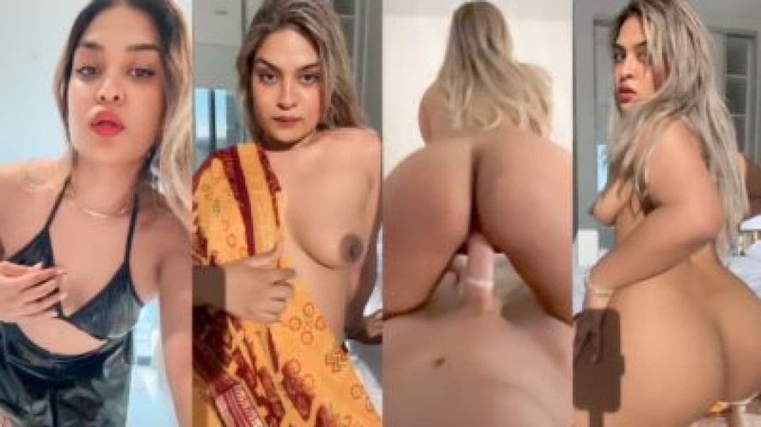 Exclusive Sexy Girl Striptease In Sari & Fuck