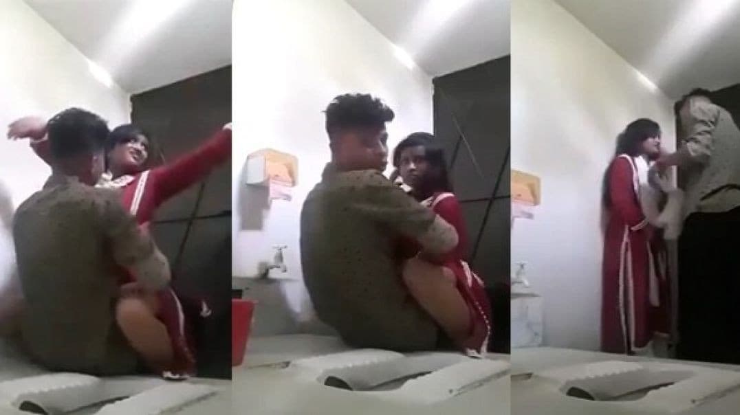 Beautiful Babe Washroom Fucking In By Lover