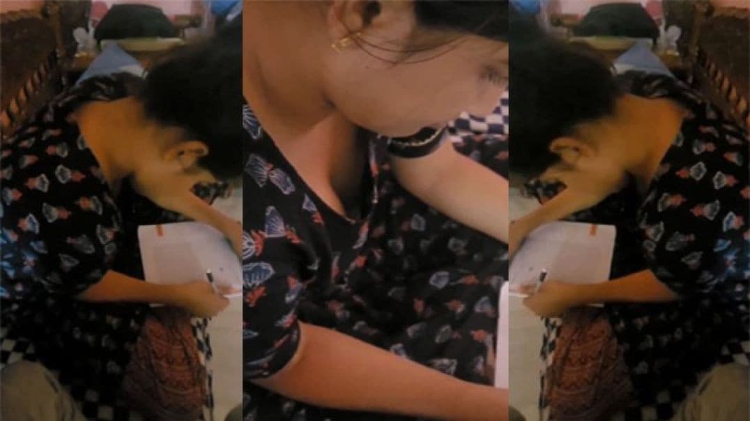 Random Deep Cleavage Secretly Recorded