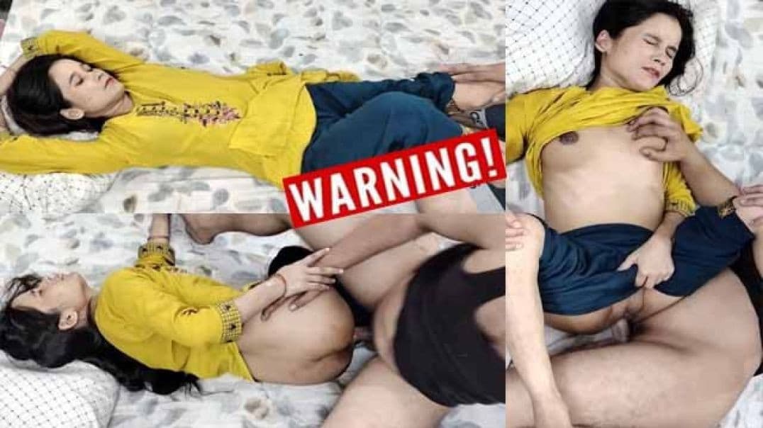 Young Indian Bhabhi Hairy Pussy Painful Fucked by Her Devar