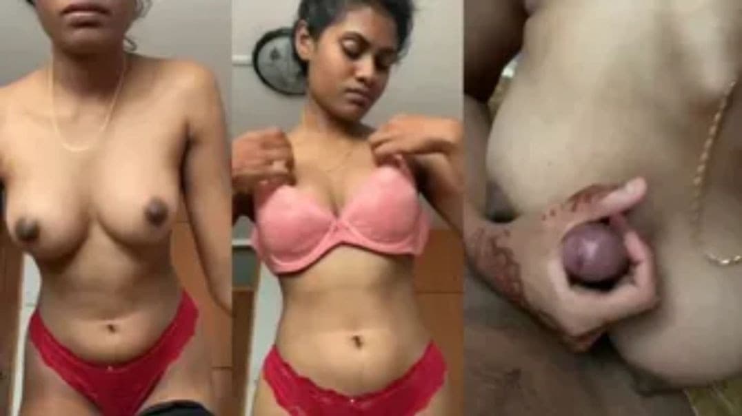 Tamil Sexy Wife Gives a Handjob to a Hard Cock