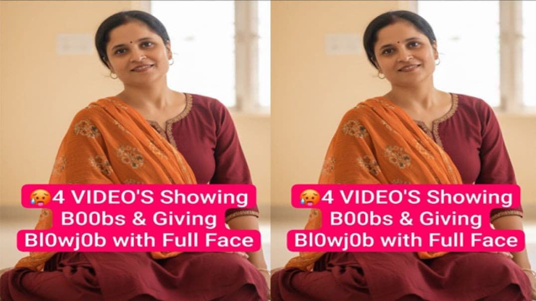 Desi Wife Affair with Neighbour Viral Showing Boobs Giving Blowjob