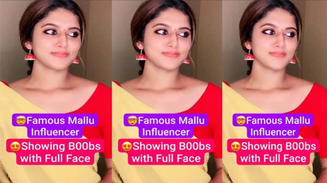 Famous Mallu Influencer Most Demanded Trending Showing Boobs