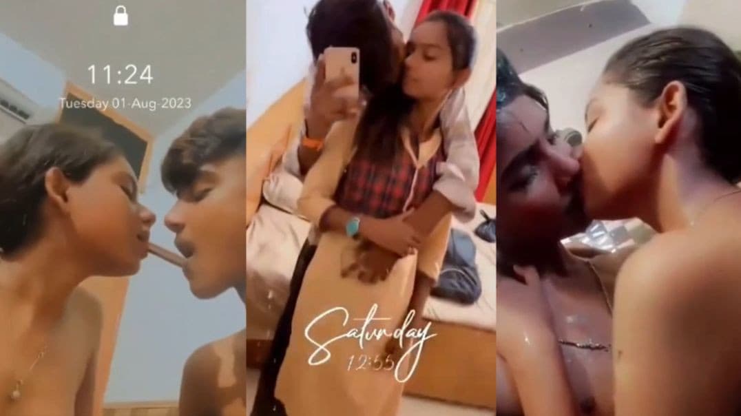 Desi Lovers Romantic Kissing Viral Video