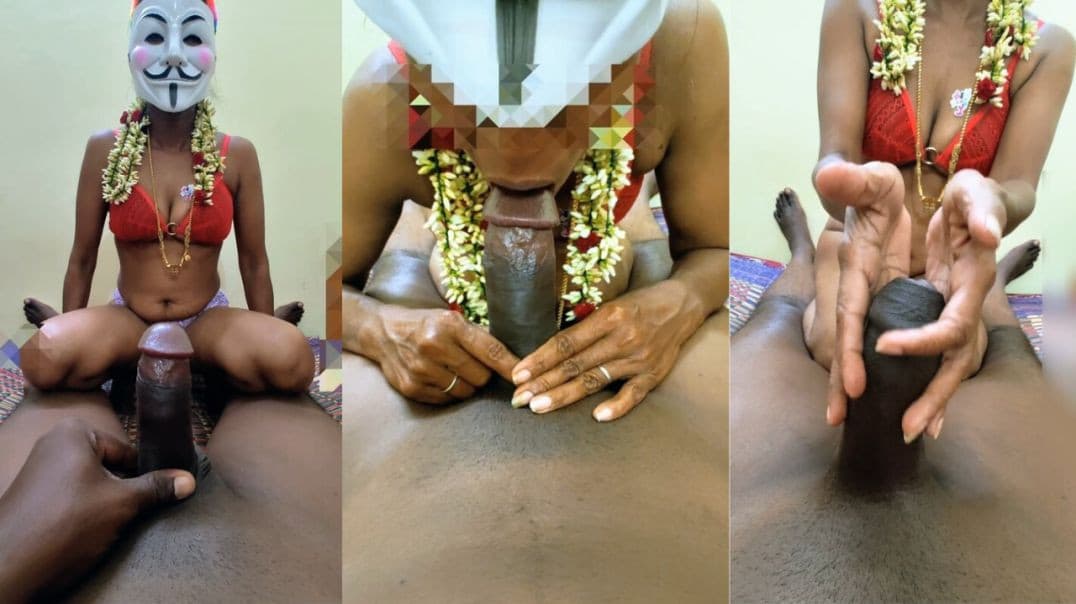 Tamil Wife Blowjob to her husband