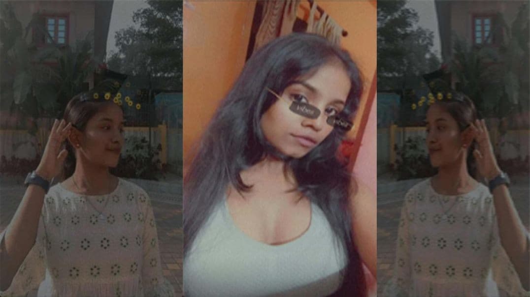 Dusky Teen Girl Showing Boobs on Snapchat