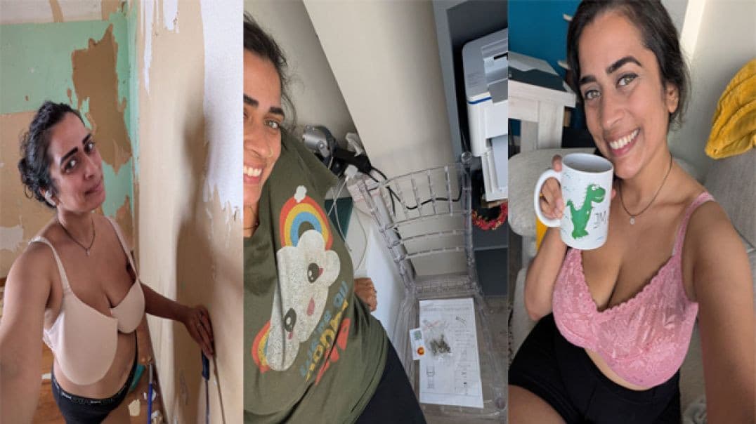 NRI MILF Aunty Showing Huge Melons Playing Dildo