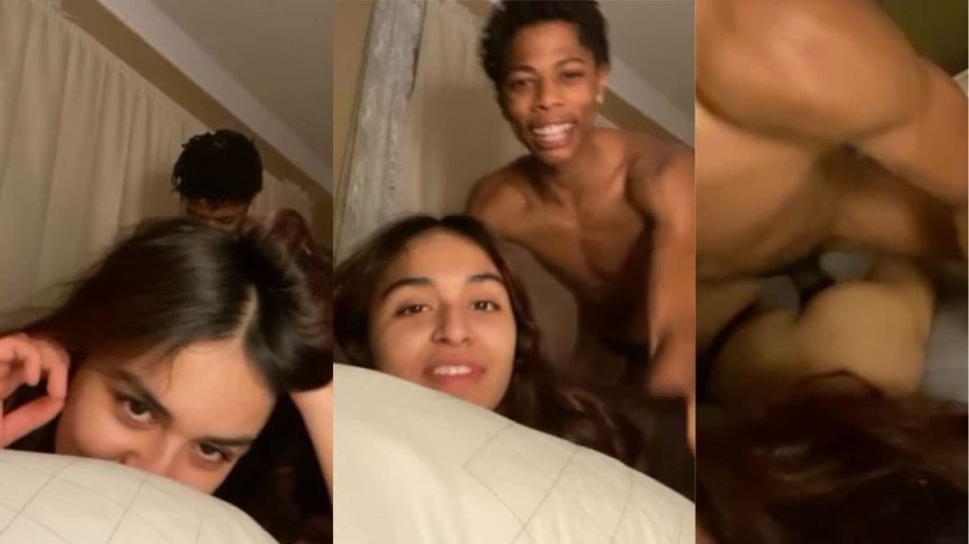 Beautiful NRI Indian GF Fucked Hard by Black Guy