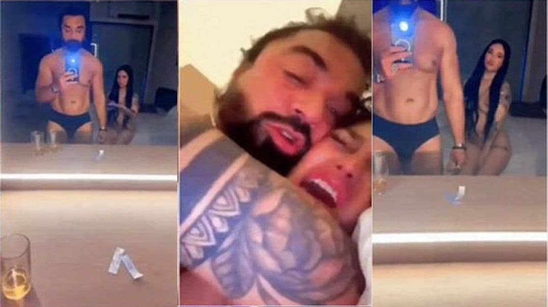 Ajaz Khan Drinking and Fucking Girlfriend