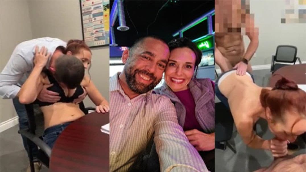Son Invites Mom to Have a Threesome in an Office Building