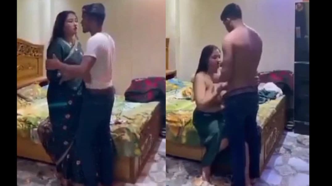 Desi MILF Bhabhi's Affair with Young Guy: Deep Throat Blowjob & Fucking