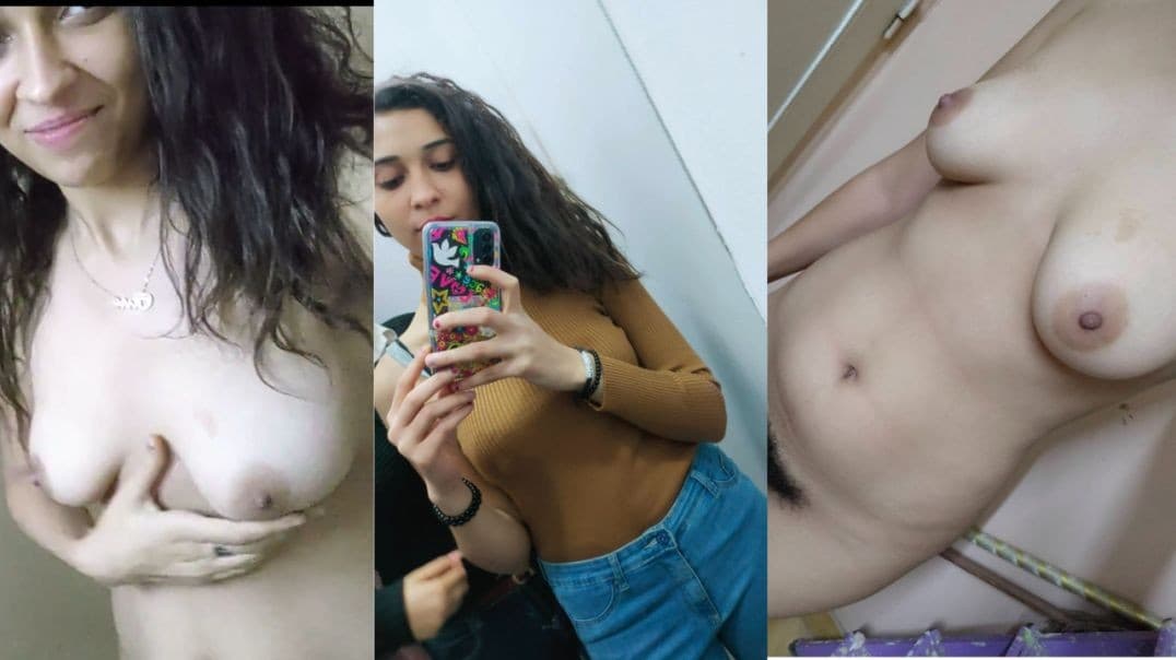 Sexy Cute Teen Girl Dressing Room Self-Record Undress Nude Show HD Video