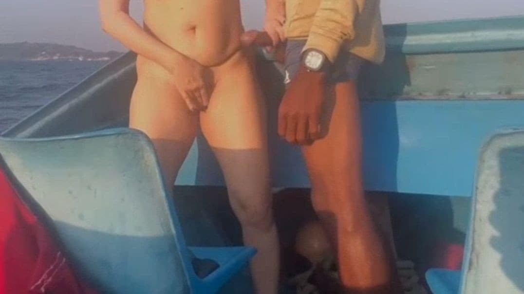 Hot Girl Fucking on a Ship