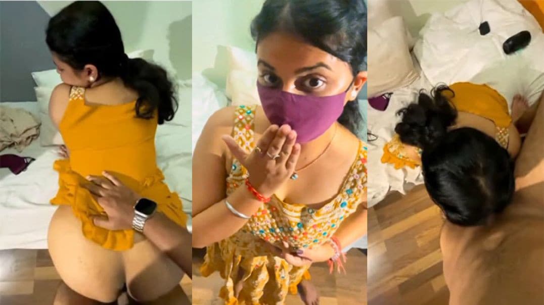 Hot Young Bhabhi Sucking and Fucking With Lover Video