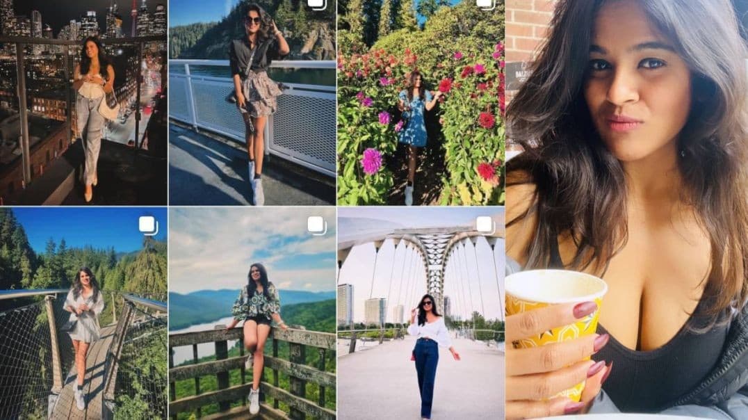 Beautiful Meta Developer Exposing Her Naked Tits and Sucking Them