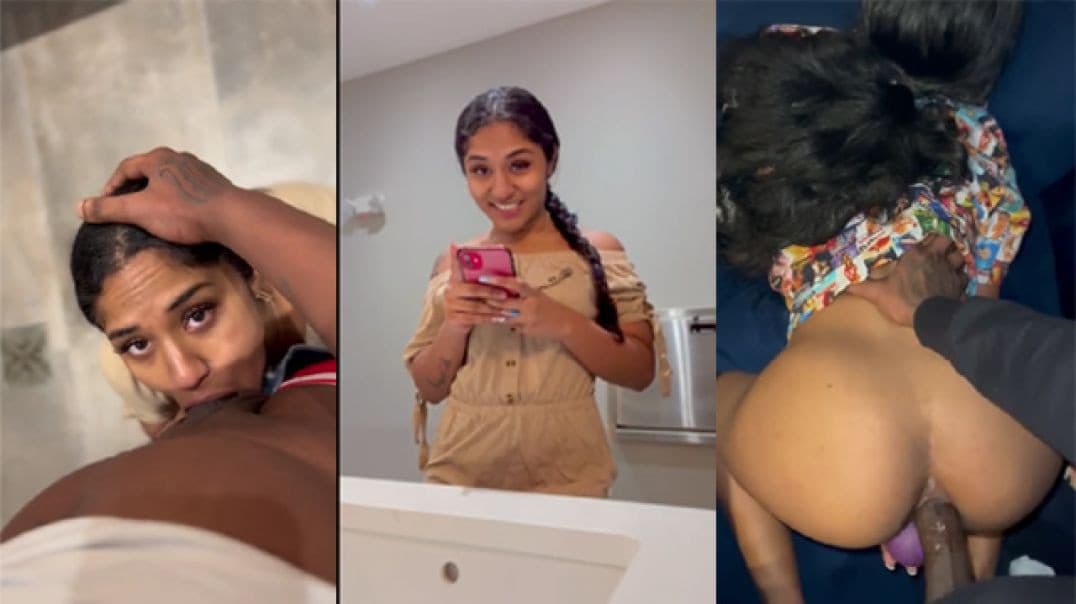 Indian NRI Girl Interracial Blowjob – Fucking Hard Anal With Her Boyfriend